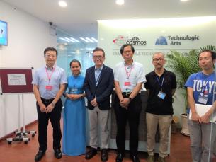 Visitors from transcosmos Information Creative (China) Co., Ltd