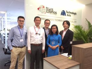 Transcosmos Senior Executive Managing Director visited TTV