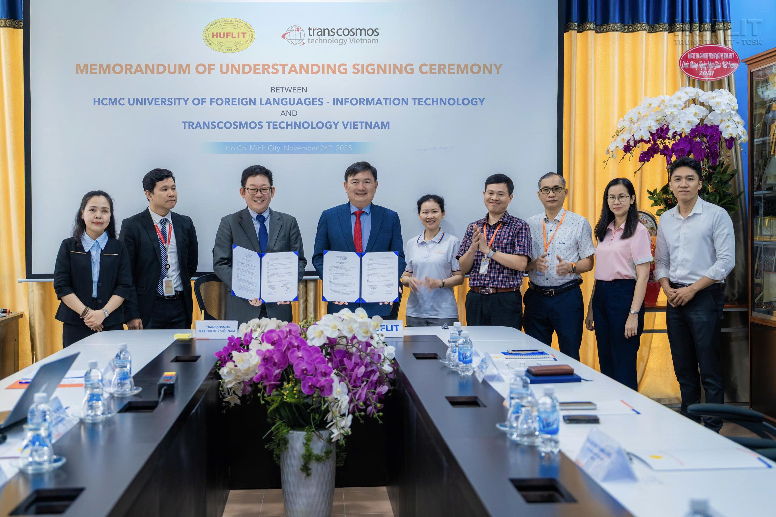 TTV signed MOU with HUFLIT