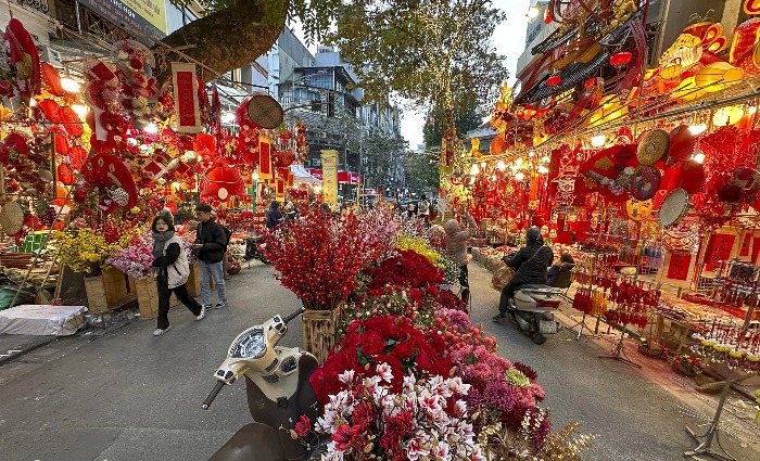 ベトナム 「テト」前の雰囲気