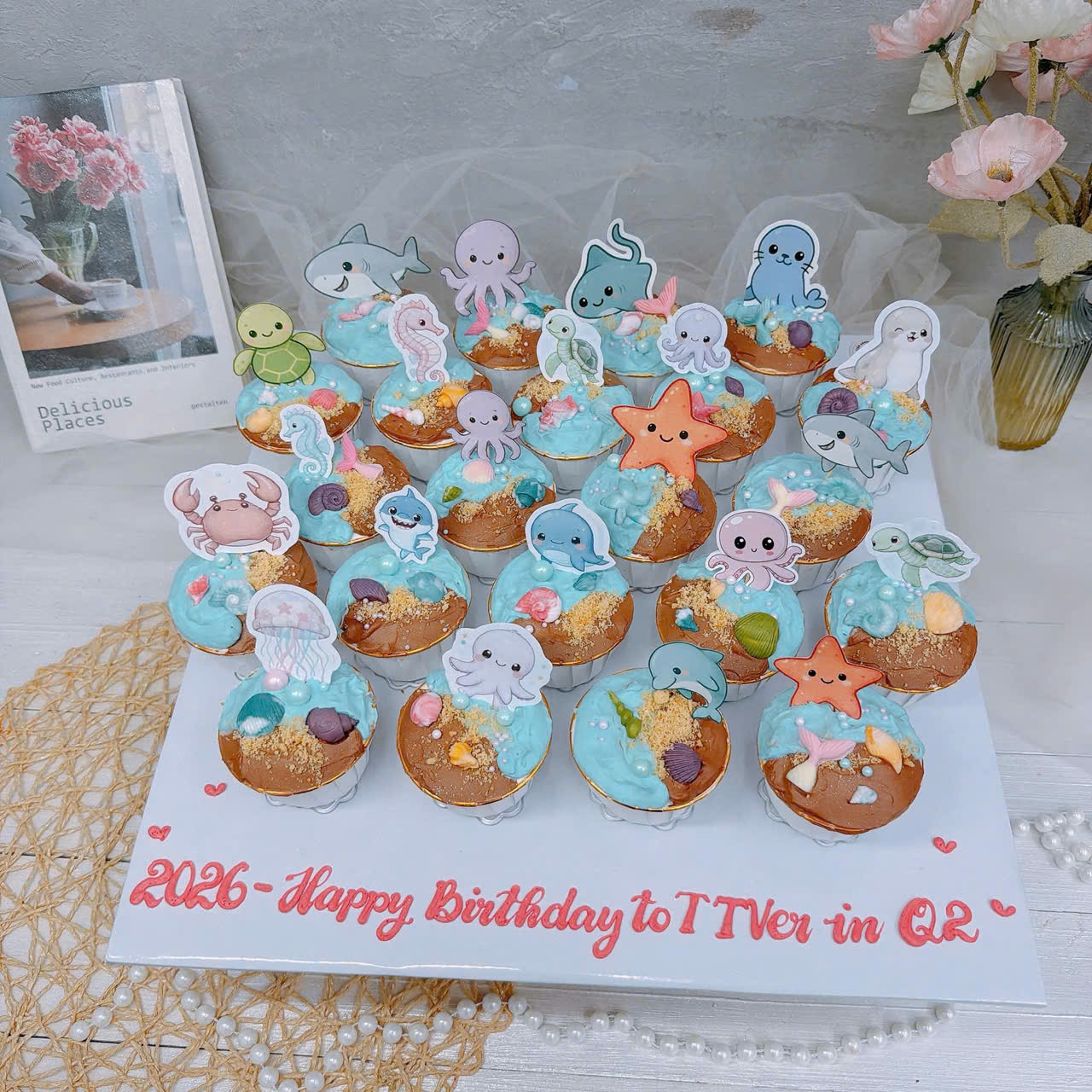 Bringing the ocean to the office - Celebrating Q2.2026 birthdays