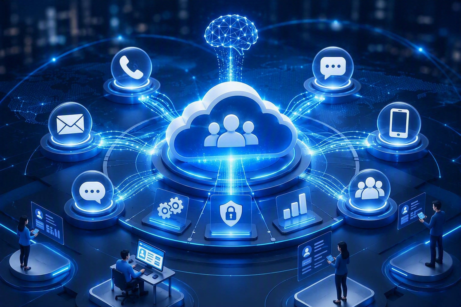 Cloud-Native CRM Platform
