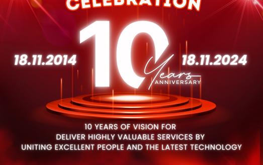 10TH ANNIVERSARY CELEBRATION OF TRANSCOSMOS TECHNOLOGY VIETNAM